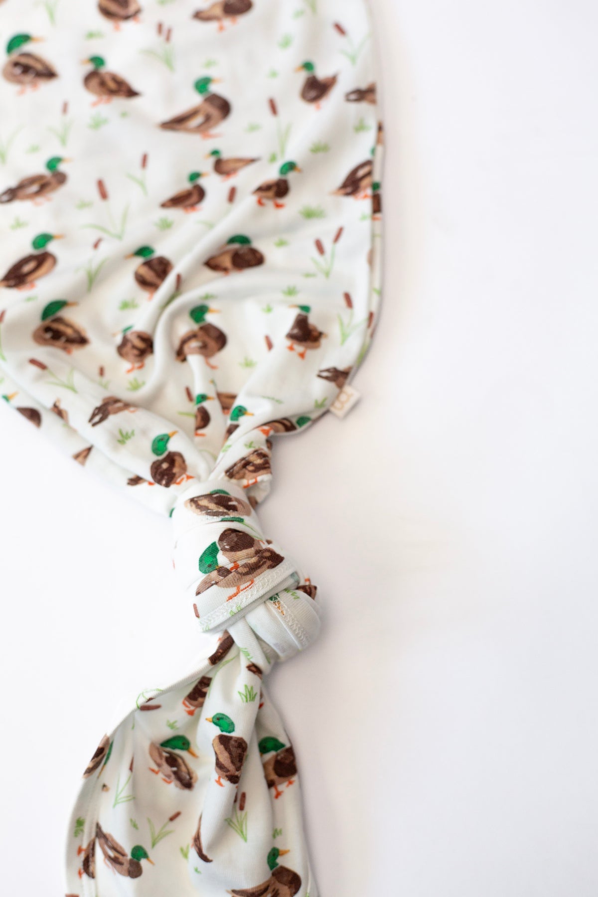 Knotted Gown in Mallard Drake