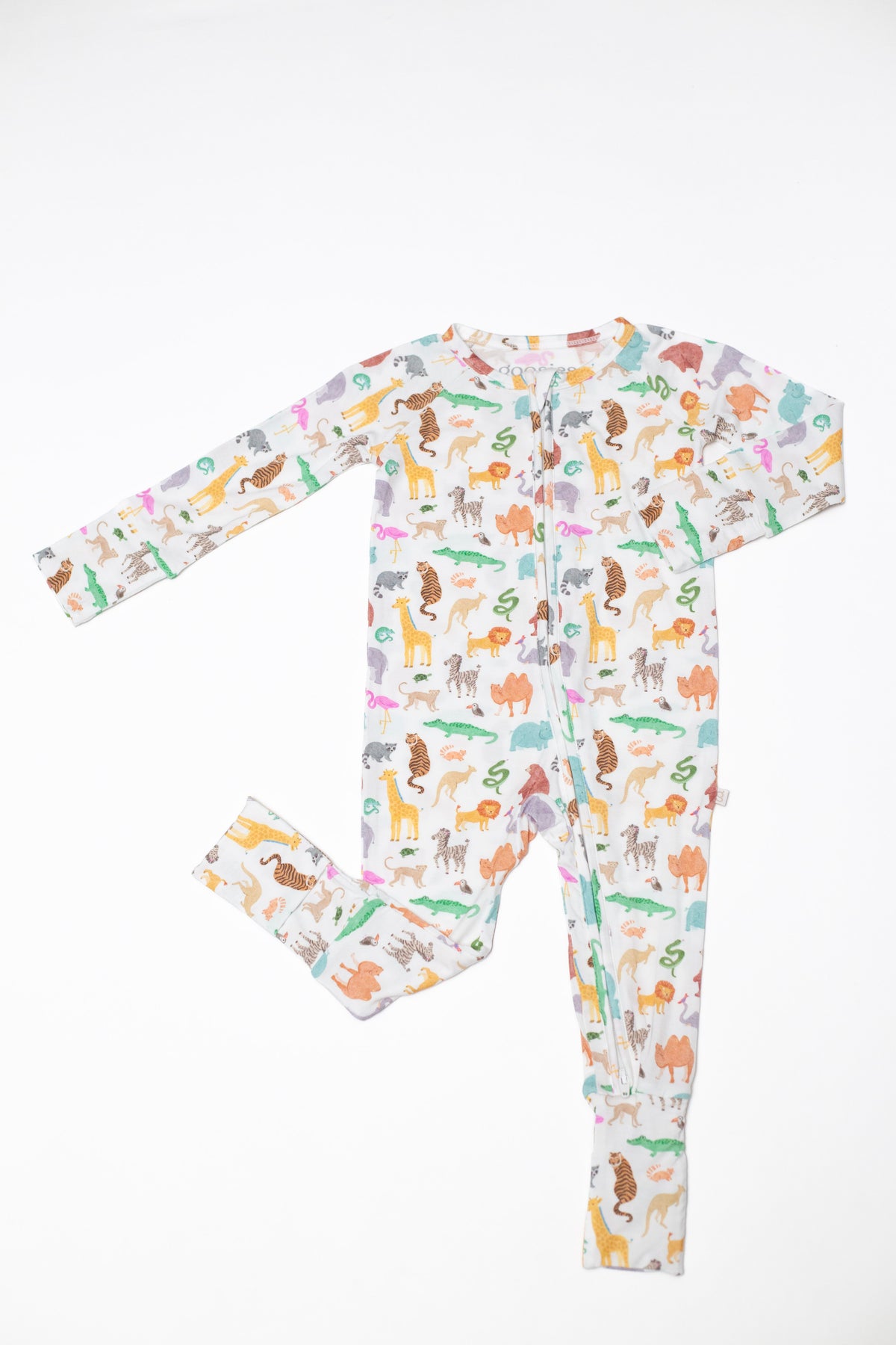 Zip Pajamas in Zoo Crew