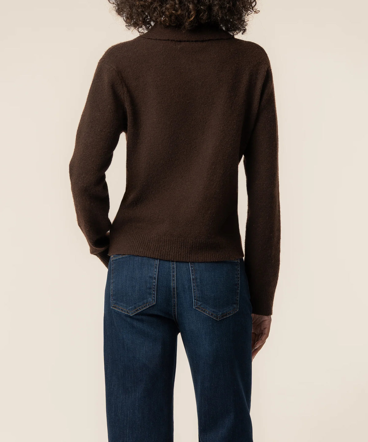 Tassie Sweater in Chocolate