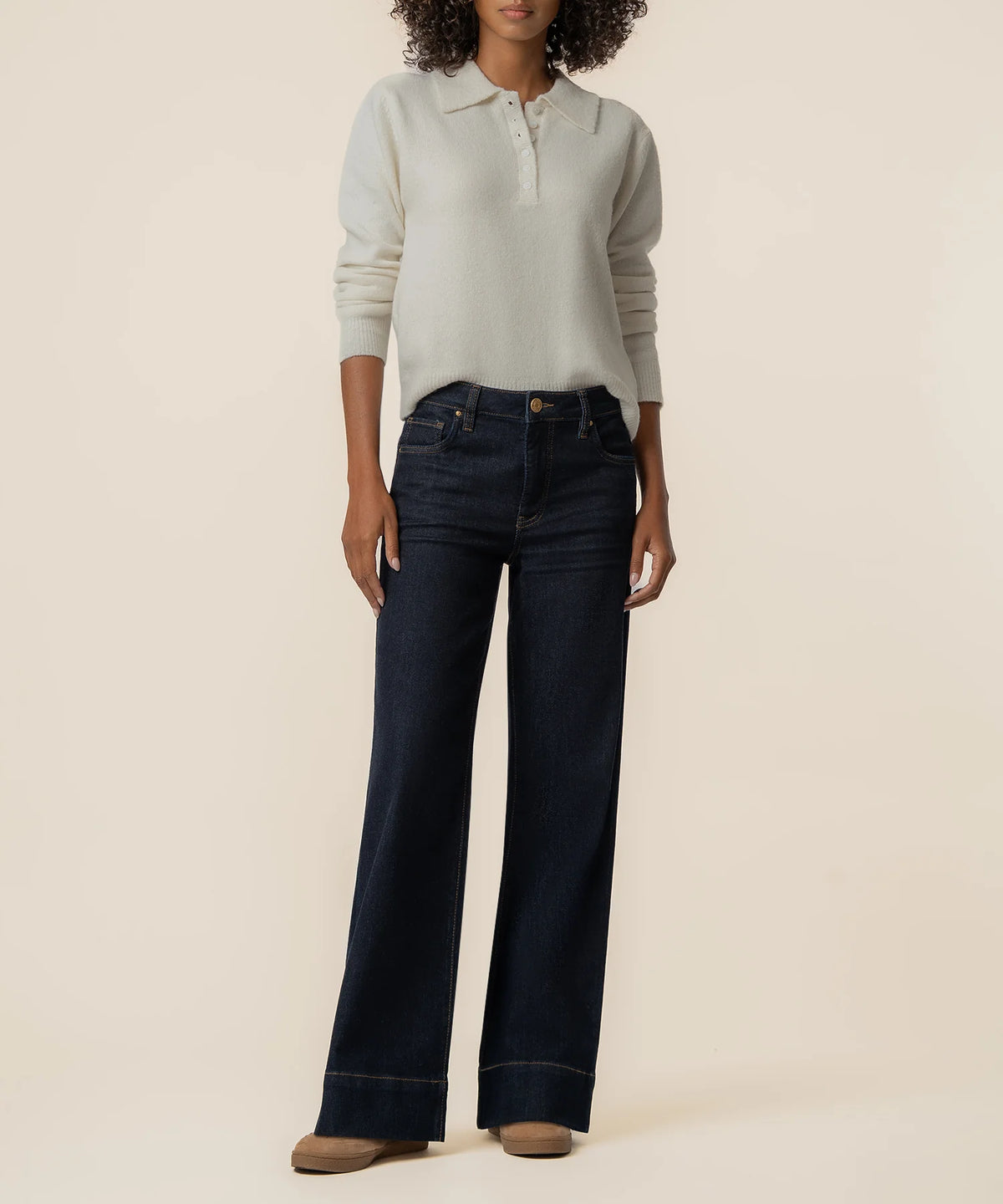 Tassie Sweater in Cream