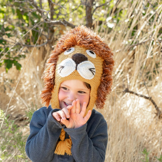 Kids Animal Hat in Lion