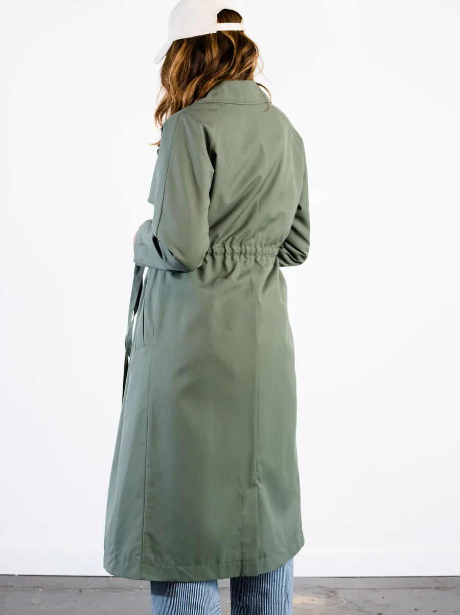 Kimberly Trench in Green