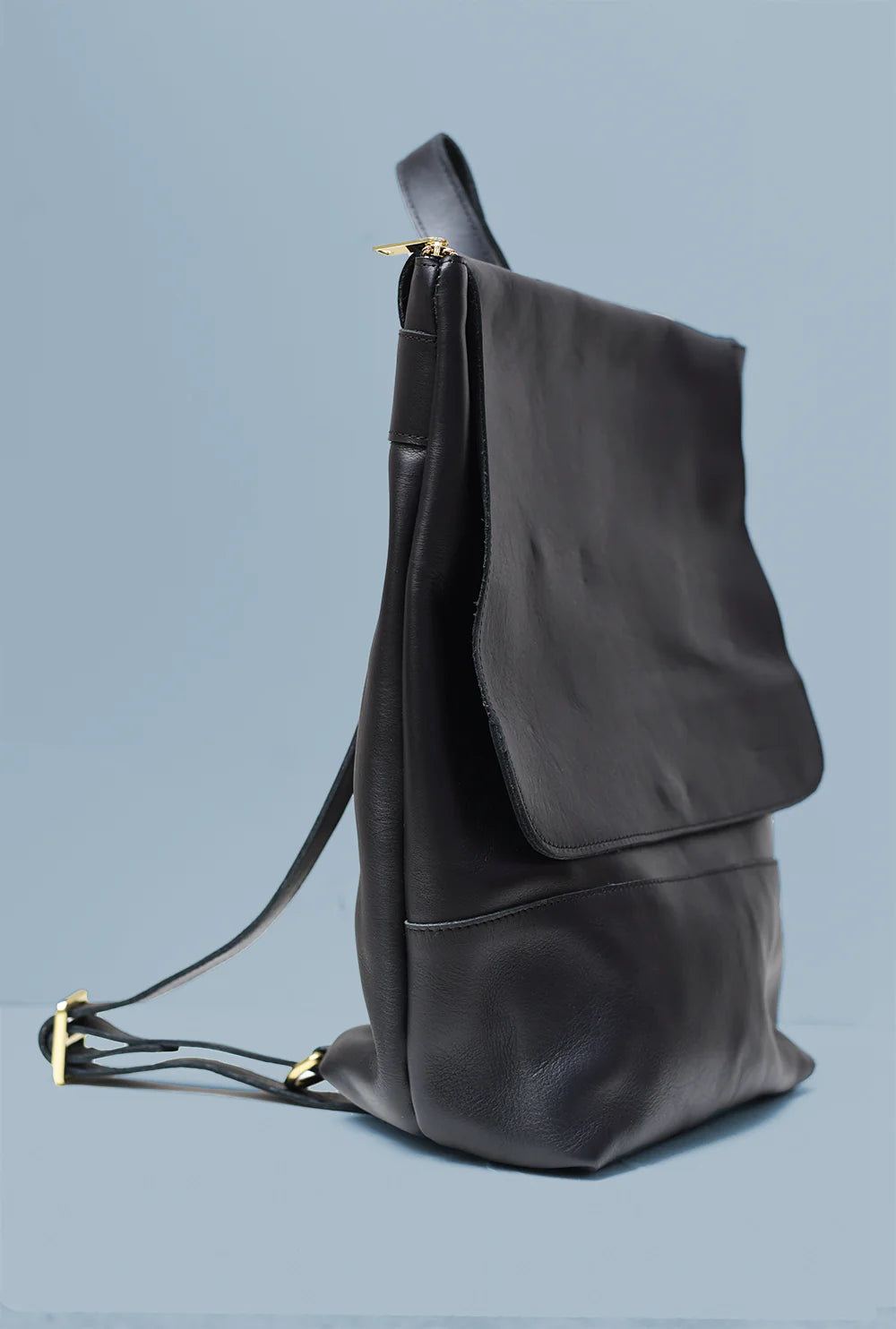 Large Backpack in Black (Ethiopia Collection)