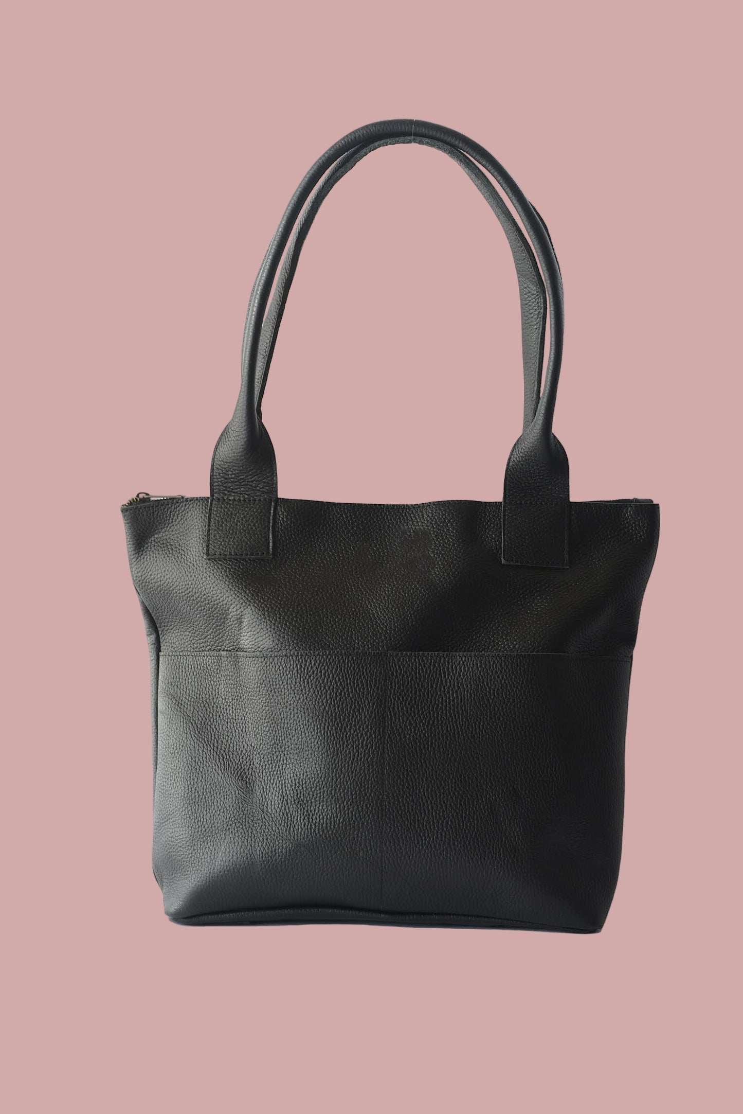 GR Large Tote in Black