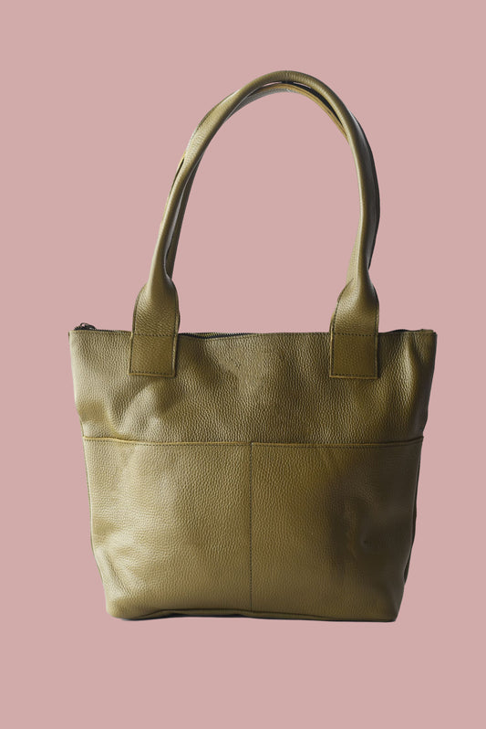 GR Large Tote in Olive