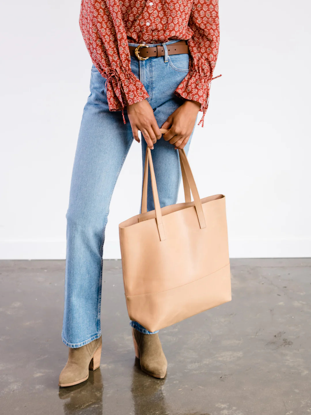 Mamuye Classic Tote in Sahara