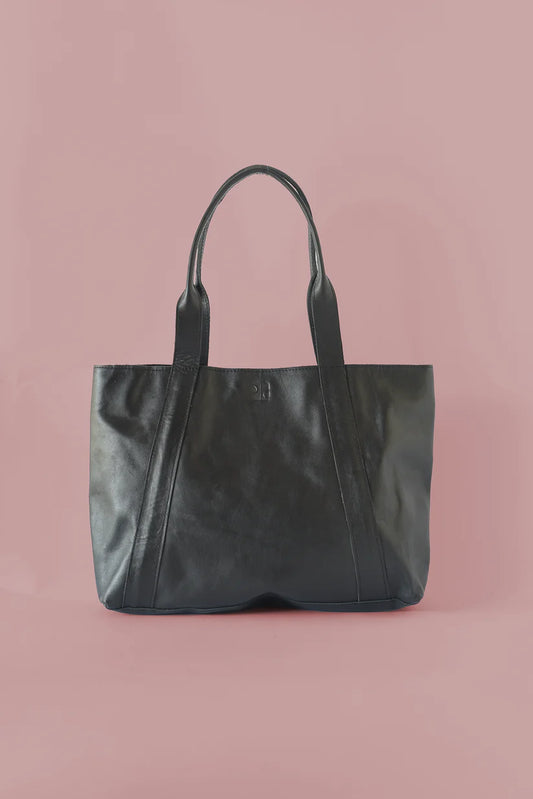 GR Medium Tote in Black