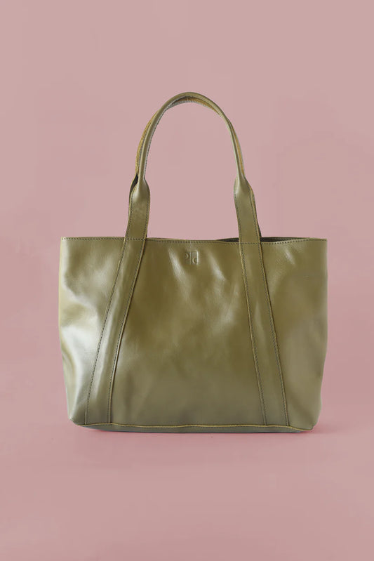 GR Medium Tote in Olive