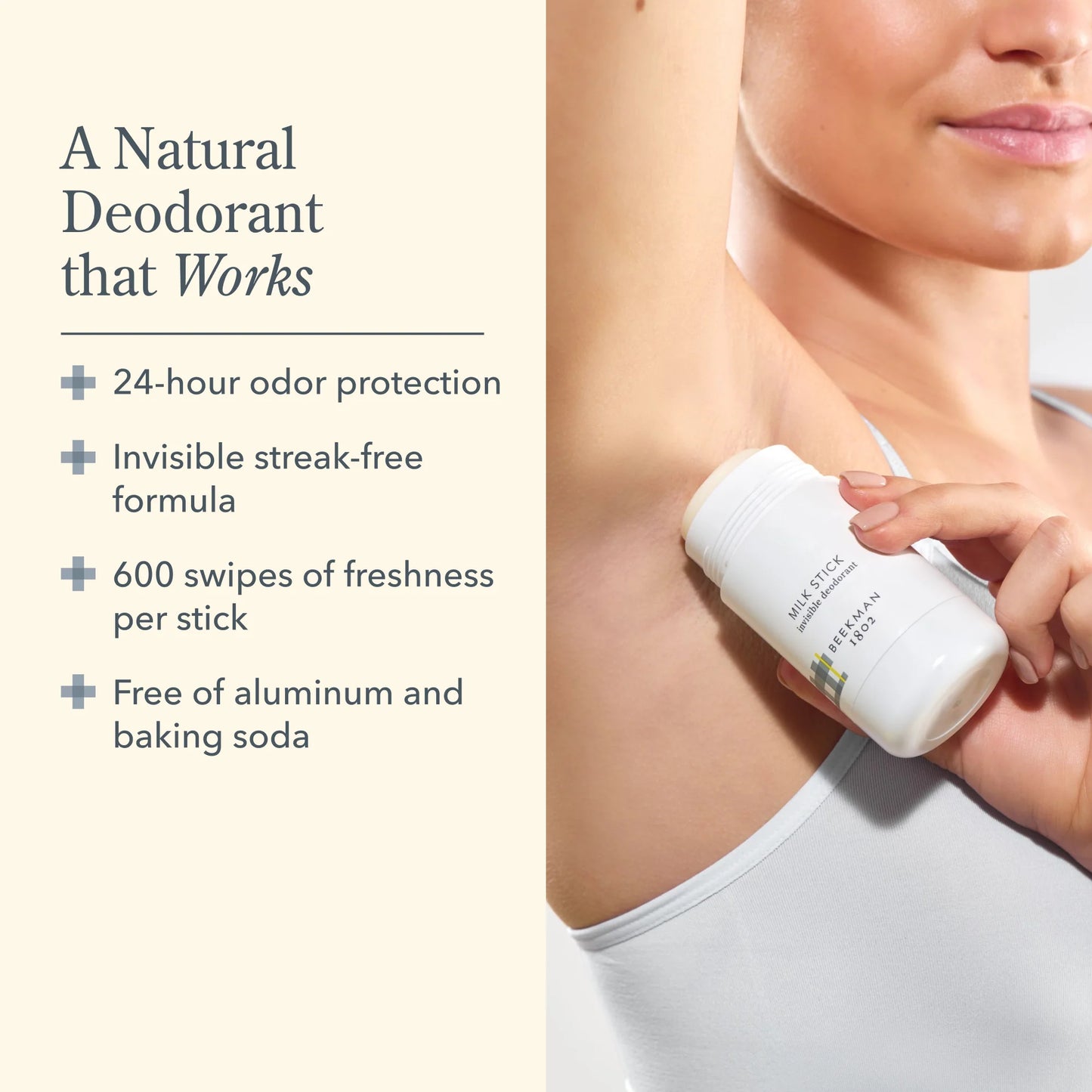 Milk Stick Deodorant (Original - Citrus & Lemon)