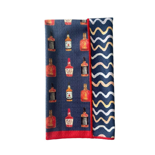 Bourbon Trail Double-Sided Tea Towel