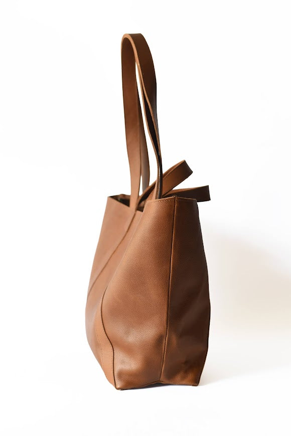 GR Origami Bag in Cognac