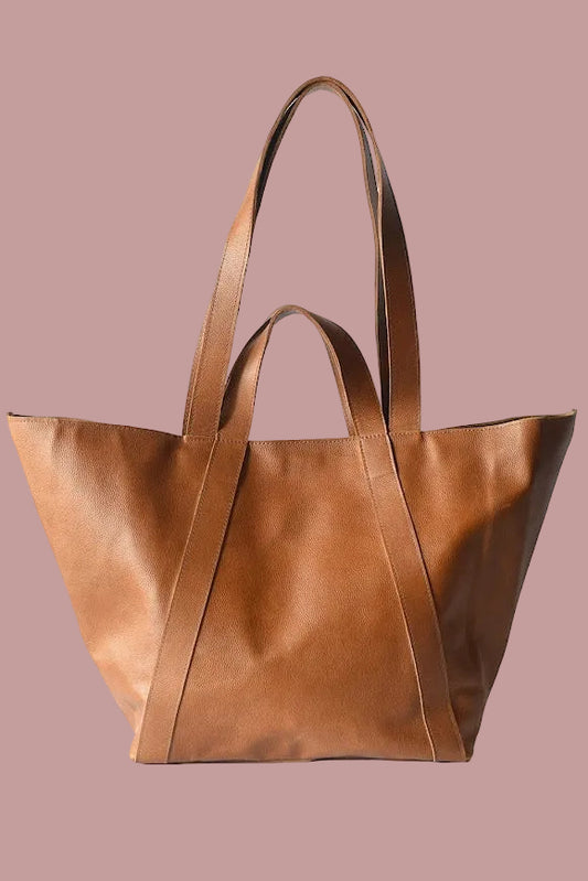 GR Origami Bag in Cognac