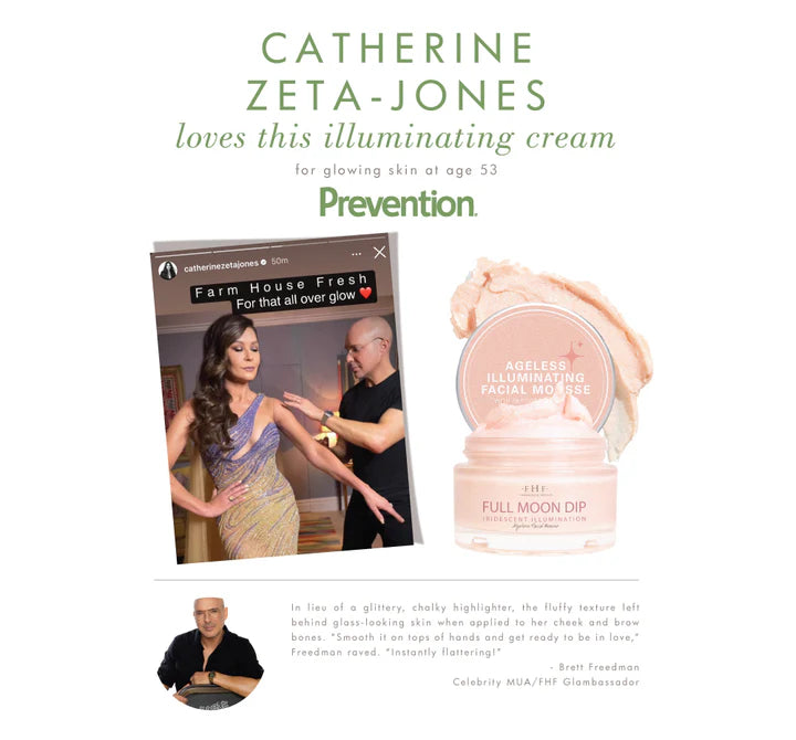 Mini Full Moon Dip® Iridescent Facial Mousse