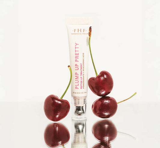 Plump Up Pretty Peptide Lip Treatment in Black Cherry
