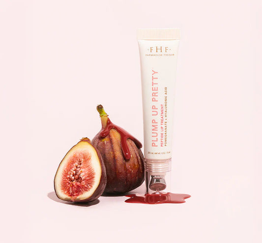 Plump Up Pretty Peptide Lip Treatment in Fig