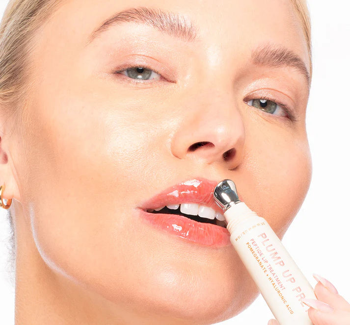 Plump Up Pretty Peptide Lip Treatment in Fig