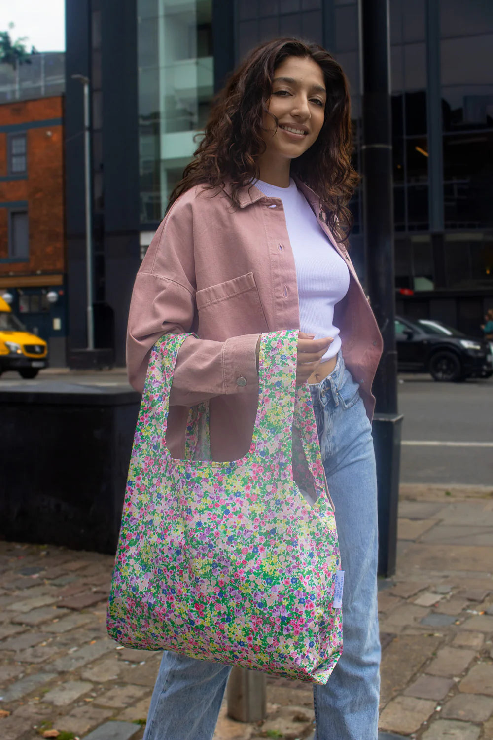 Meadow Flowers Reusable Bag