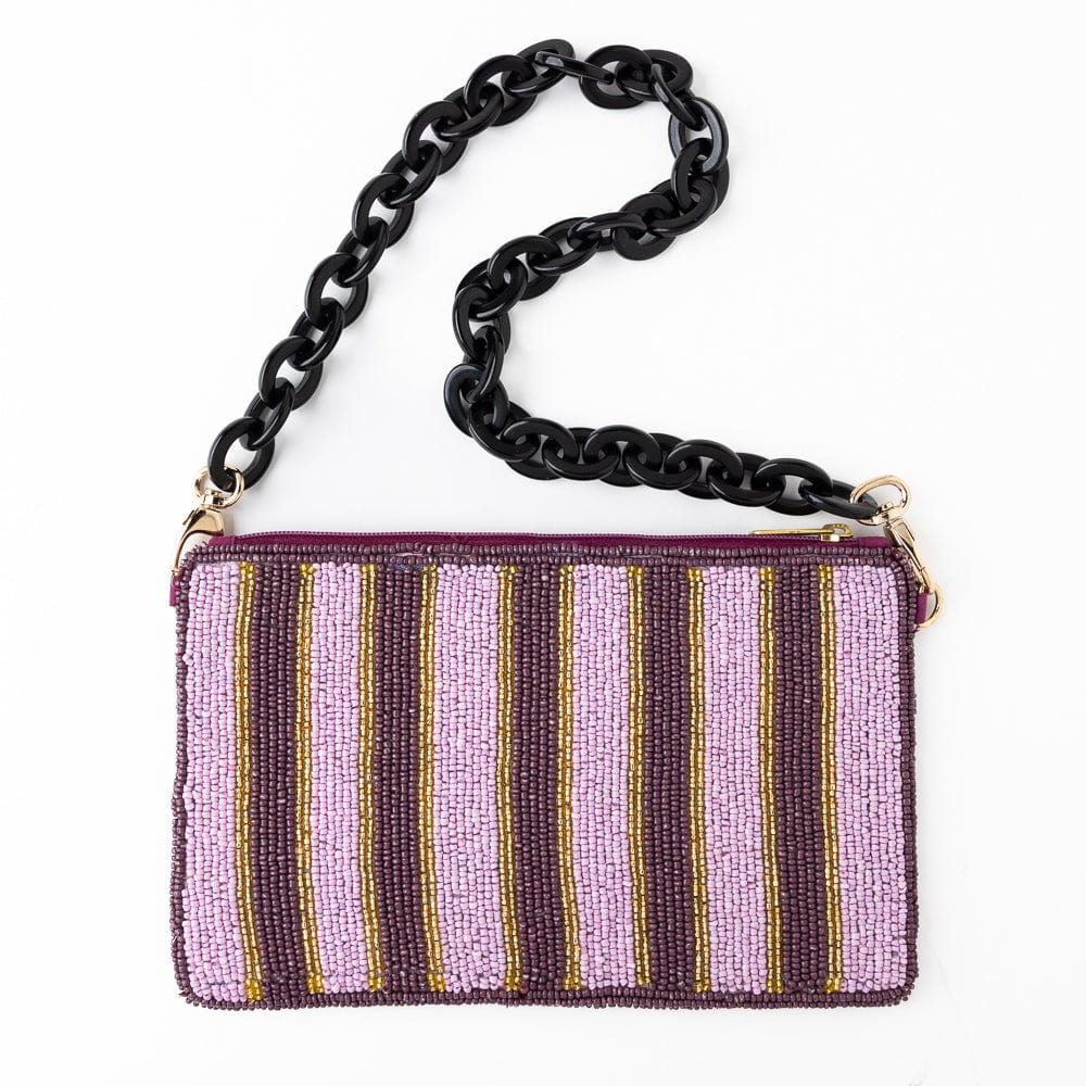 Elenor Beaded Tiger Bag