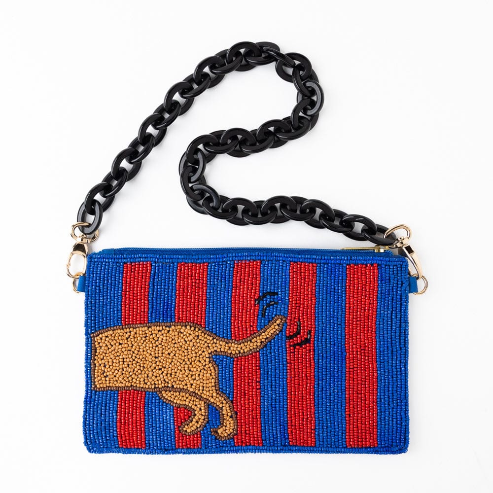 Elenor Beaded Dachshund Bag