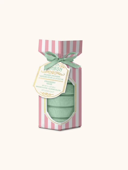 Petit Bon Bon Sweetheart Pink Shower Steamers