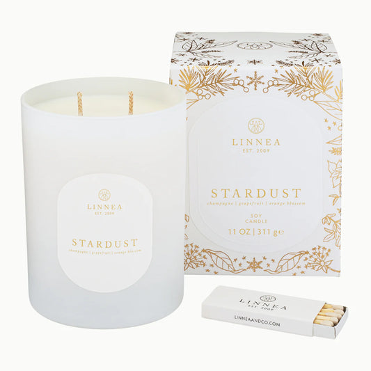 Linnea Stardust 2-wick Candle