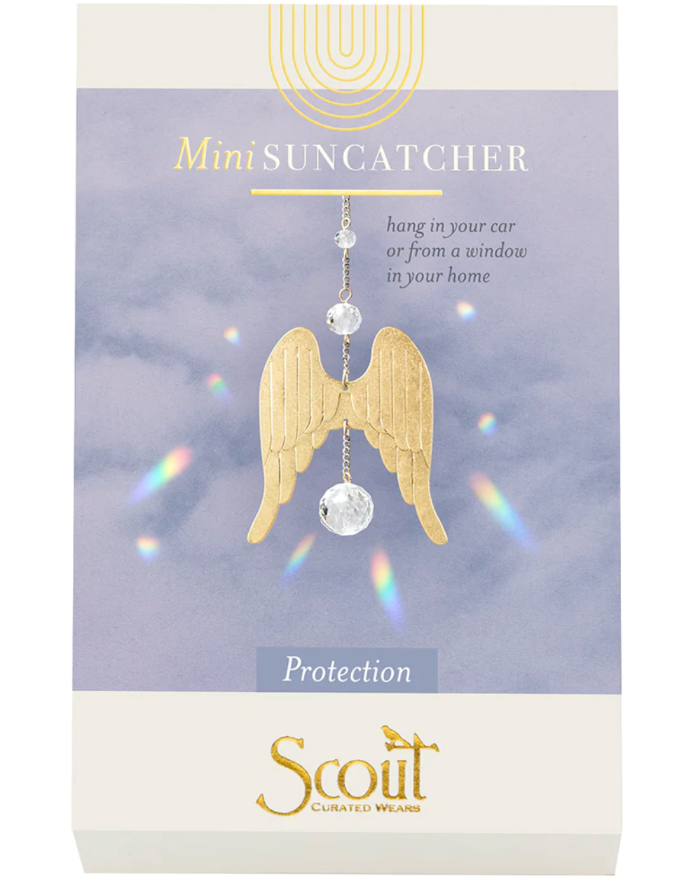 Mini Suncatcher - Wings/Protection