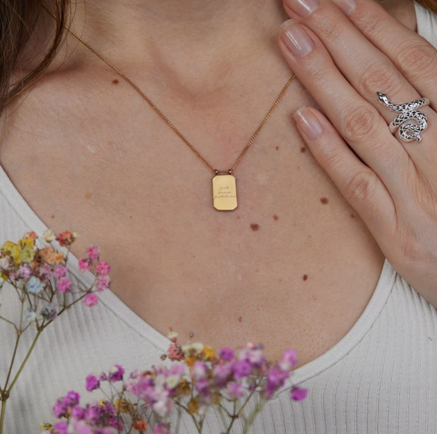 Grit Grace Gratitude Necklace