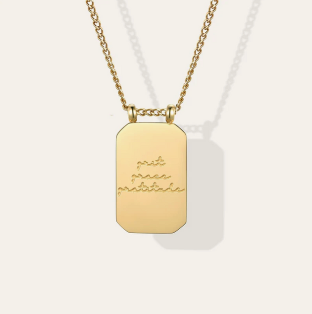 Grit Grace Gratitude Necklace