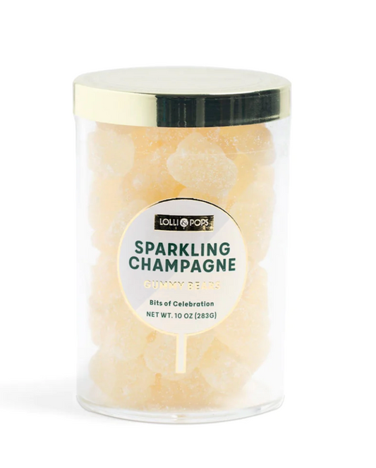 Sparkling Champagne Medium Gummy Bears Tube