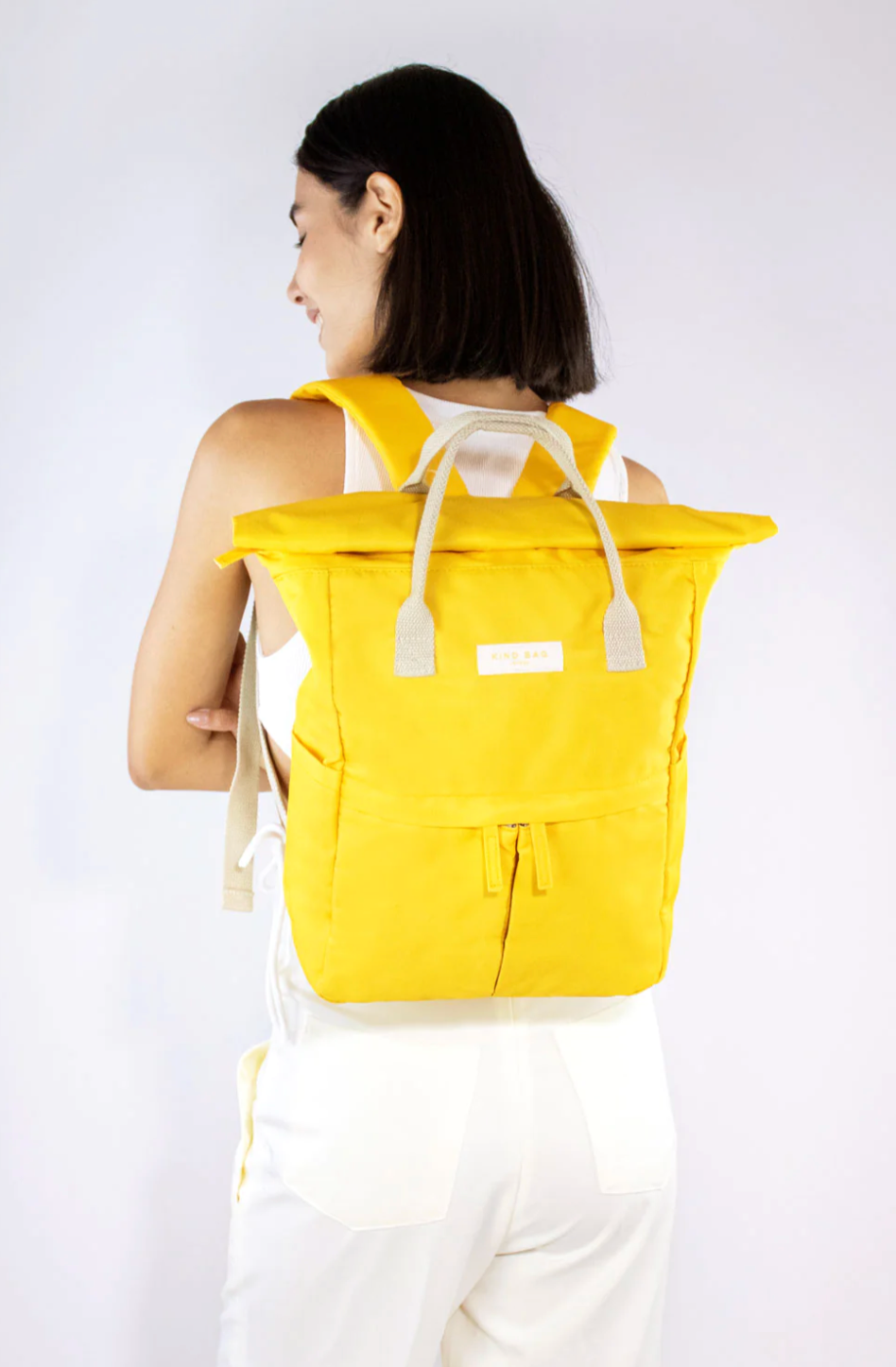 Tuscan Sun Yellow Medium Backpack
