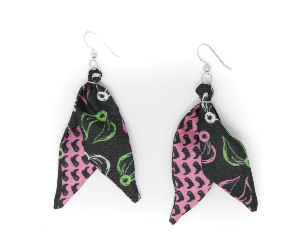 Boot Scoot Silk Earrings