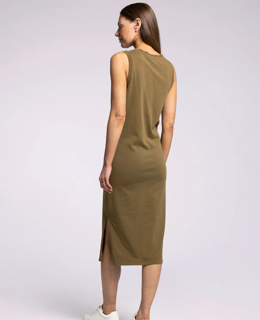 Wilfred Dress in Antique Bronze