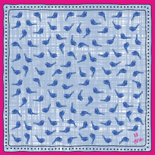 Bluebird of Happiness Scarf Bandana