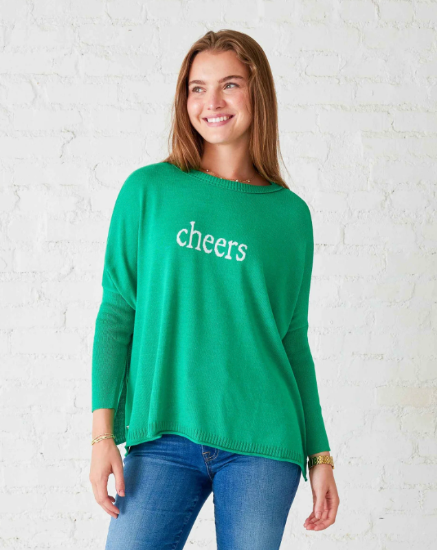 Catalina Crewneck Sweater in Cheers