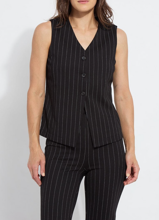 Marisa Ponte Gilet in Stripe