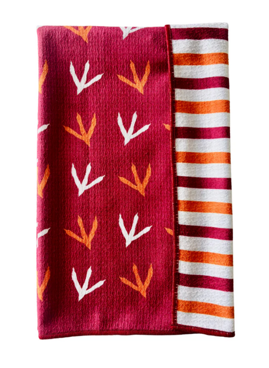 Spirit Hokie Double-Sided Tea Towel