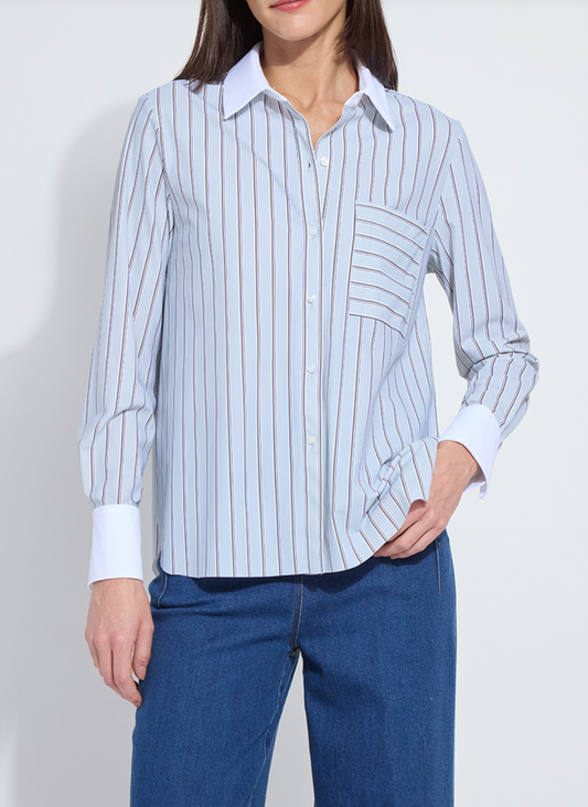 Executive Striped Schiffer Shirt