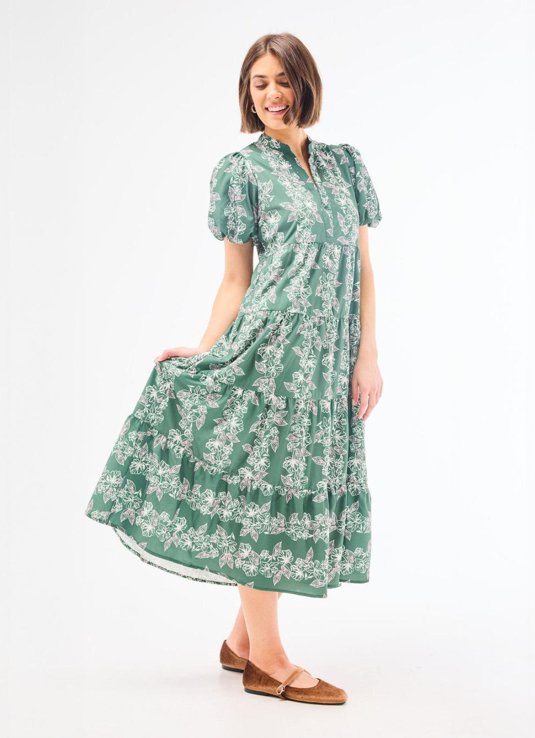 Kinsley Dress in Secret Garden