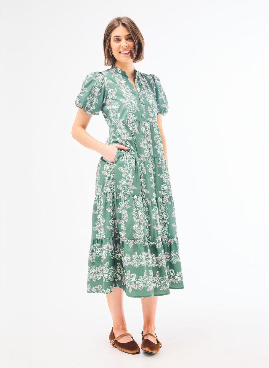 Kinsley Dress in Secret Garden
