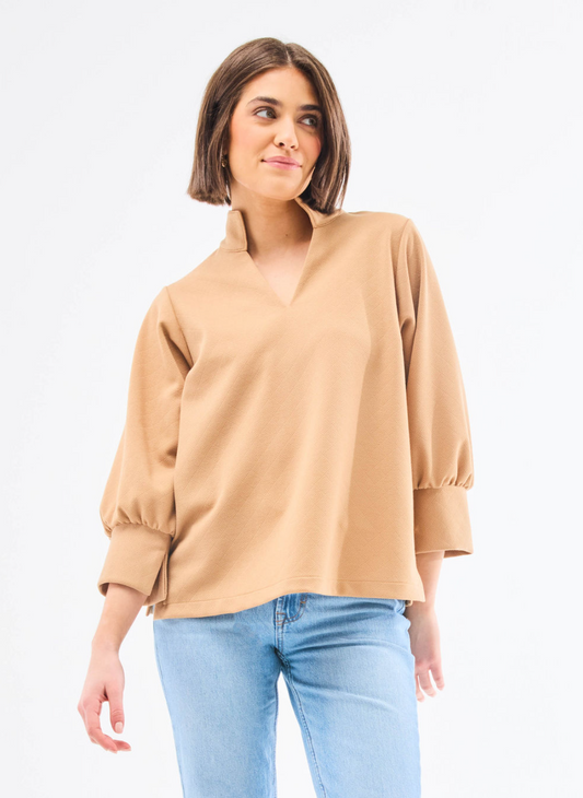 Jocelyn Top in Latte