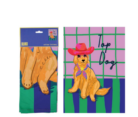 Top Dog Tea Towel