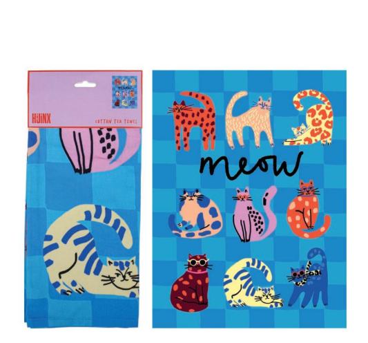 Meow Tea Towel
