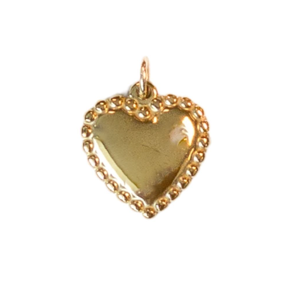 Baby Doll Heart Charm