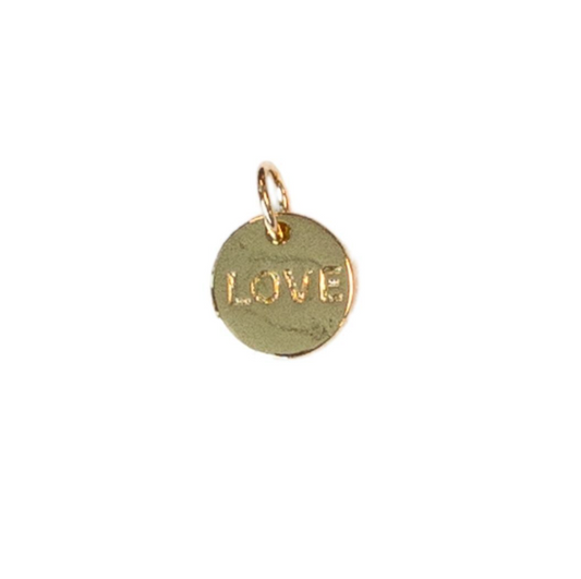 Simple Love Disk Charm