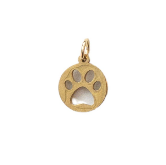 Paw Print Charm