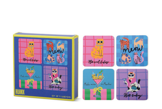 The Cat Lover Set of 4 Coasters