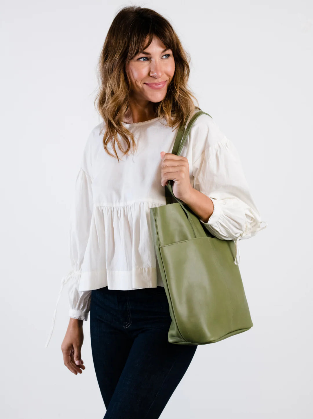 Selam Tote in Moss