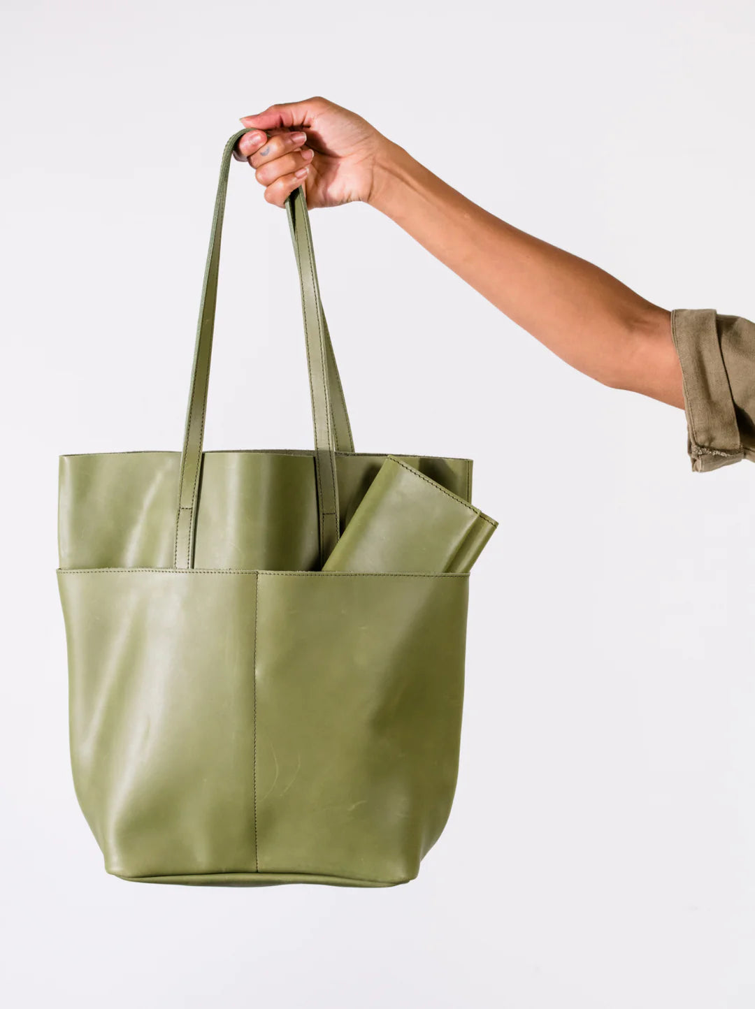 Selam Tote in Moss