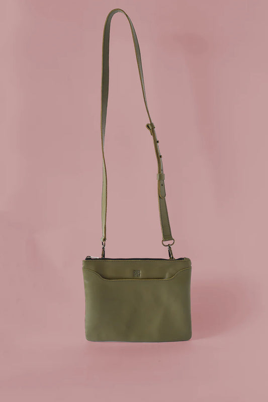 GR Simple Crossbody in Olive