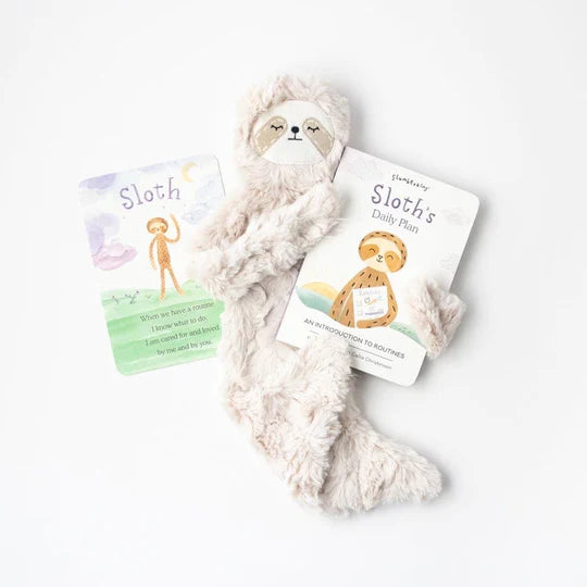 Sloth Snuggler & Book Set